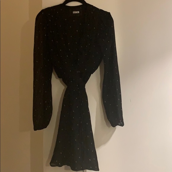 Reformation Moon Wrap Dress - Picture 2 of 5